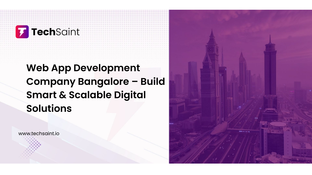 Web app development company in Bangalore working on custom web application